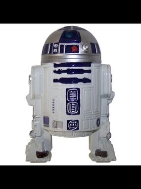 Star Wars R2-D2 Belt Buckle 2009 Lucasfilm Metal Enamel Licensed 3.5in